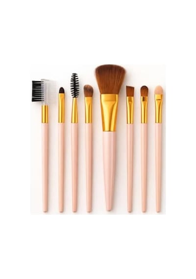 Busstier 8 Adet Makyaj Fırça Seti Profesyonel Fondöten Pudra Allık Far Kaş Eyeliner Fırçası Yumuşak Kıllı Günlük Ve Profesyonel Kullanım İçin Komple Makeup Brush Set