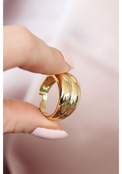 Ezoconcept Metal Gold Renk Ayarlamalı Kadın Yüzük 001