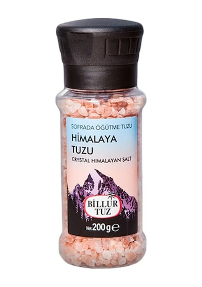 Billur Himalaya Tuzu Öğütme 200 G X 6 Adet