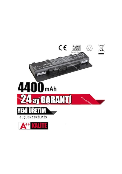 Asus Uyumlu N56Vz Batarya. Pil Laptop-Notebook