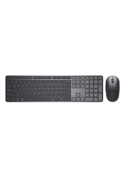 Dell Pro 7 Slim Km726 Kablosuz Q İngilizce Klavye Mouse Set Siyah 580-bdlk Optik