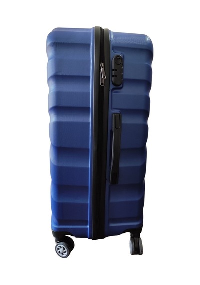 Mygeppetobag %100 Abs Kullanışlı Darbeye Dayanıklı Bavul&valiz Kabin Boy Lacivert