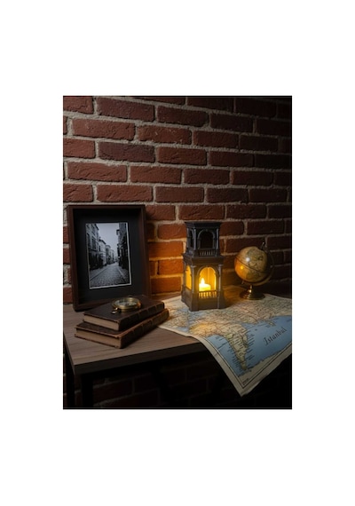 3d Dekoratif Osmanlı Dönemi Saray Kulesi Temalı Led Mumluk Ve Biblo Led Mum Hediyedir