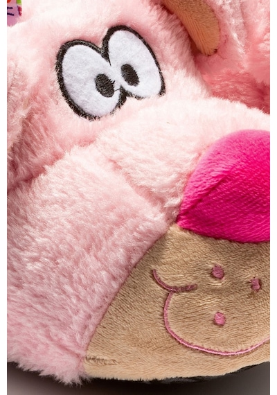 Twigy Fibert Çocuk Hayvanlı Panduf Pembe 30/35 CC0666 Pembe