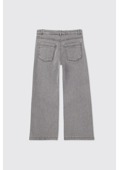 Panço Erkek Çocuk Gri Kot Pantolon 2621bk04010