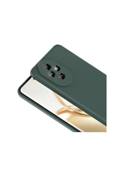 Honor 200 Pro Uyumlu Kılıf Zore Mara Lansman Kapak -115405 Koyu Yeşil
