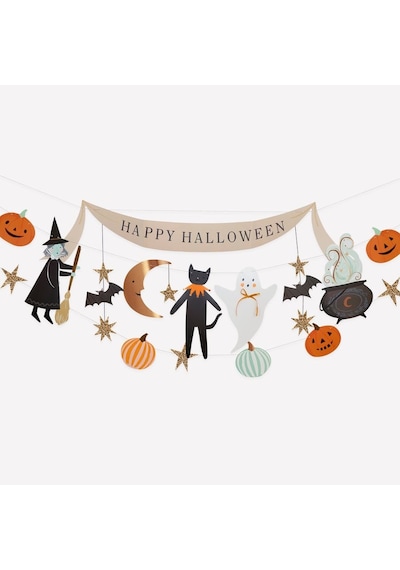 Meri Meri - Halloween - Cadılar Bayramı Karakterleri Asılan Süs Seti 0 - 99