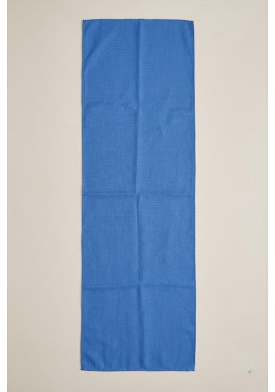Dekoratif Bohem Runner - Yemek Masası Ve Salon Konsol Örtüsü 50x150 Cm Göl Mavisi