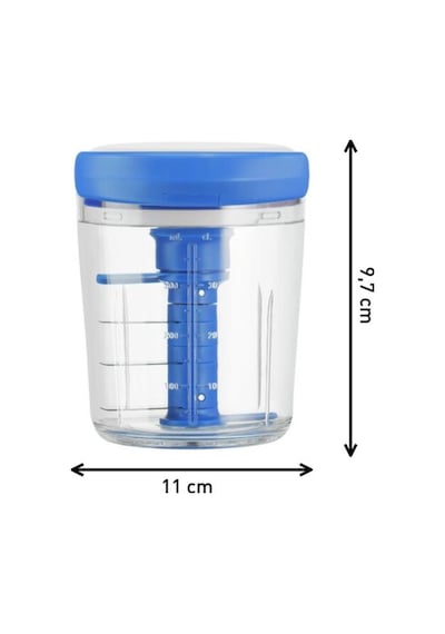 Tefal Jamie Oliver Chop & Shake Manuel Rondo - 500 ML Beyaz - Mavi