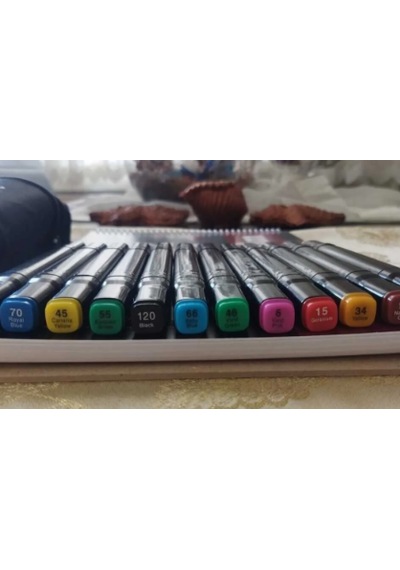 Dreamart Galery Marker Çizim Seti Touch Marker Kalem Çift Uçlu