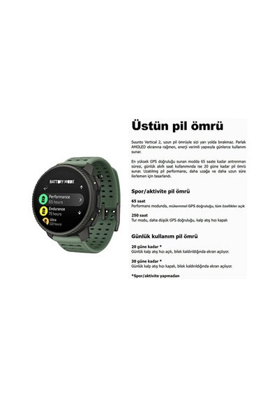 Suunto Vertical Sporcu Saati Ss051204000 Siyah
