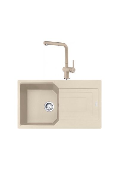 Franke Urban Ubg 611-86 Avena Granit Evye + Active Plus Doccia 2.0 Batarya Set
