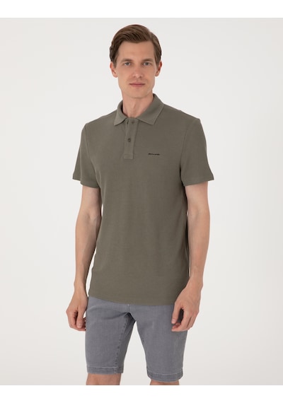 Pierre Cardin Erkek Haki Tişört 50309946-vr027 Haki