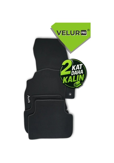 Velurpro Audi Q3 2011-2018 Araca Özel Velur Halı Paspas