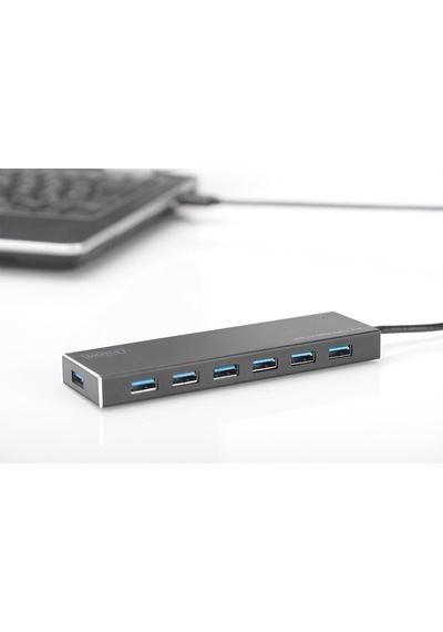 Digitus Da 70241 1 7 Port Usb 3.0 Hub Çoklayıcı