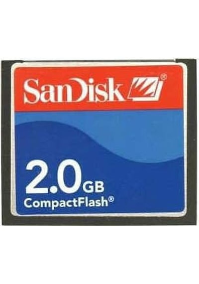 Sandisk Compact Flash 2 Gb Cf Kart Fotoğraf Makinası Hafıza Kartı