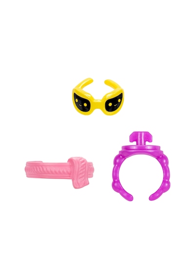 Mini-squish 8'li Paket Dalga 3, Stil 1 - Kokarca, Pembe Penguen, Mavi Axolotl, Aksesuarlar Ve