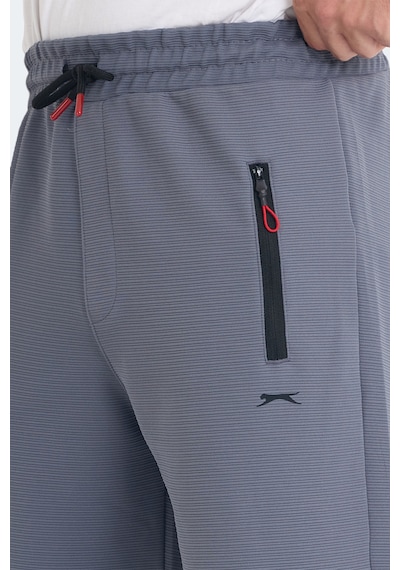 Slazenger Osaku 2 Li Set Erkek Şort Siyah - Koyu Gri