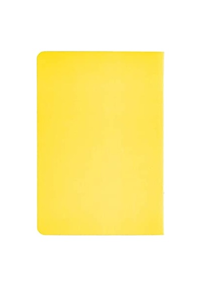 Colors A5 60 Yaprak Çizgili Defter, Sarı Açık Gri