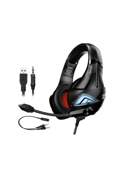 Xmowi R2 Gaming Mikrofonlu Rgb Oyuncu Kulaklılığı Gurultu Engelleyici Kulaklik- 5775 Belirtilmemiş