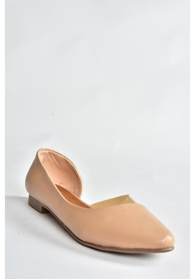 Fox Shoes Ten Günlük Kadın Babet P726143009 Ten Rengi