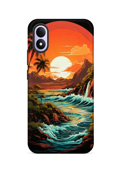 Kılıfland Xiaomi Redmi Note 17 5g Uyumlu Kılıf Boutique Baskılı Resimli Retro Mountain Pcode -079 Çok Renkli