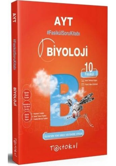 Testokul Fasikül Soru Kitabı Ayt Biyoloji 10 Fasikül