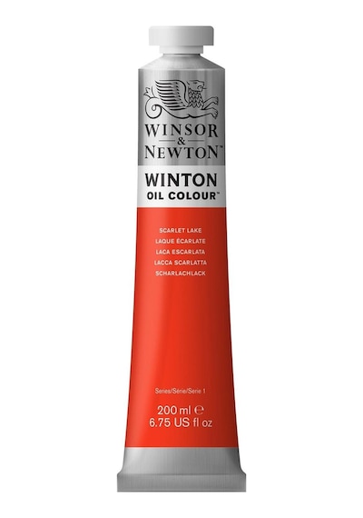 Winsor Newton Winton Yağlı Boya 200 ML 603 Scarlet Lake (38)