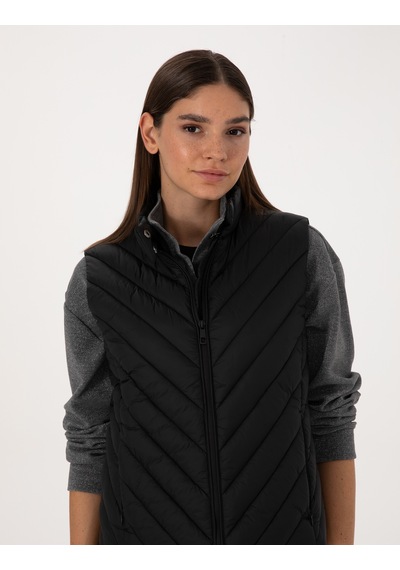 Pierre Cardin Kadın Siyah Mont Yelek 50314047-vr046 Siyah
