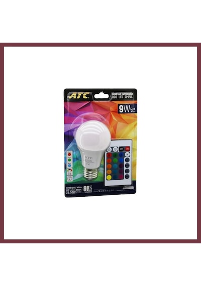 Storeşahin Atc 9w Kumandalı Beyaz+rgb Led Ampul 1 Adet Shn0720