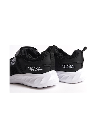 Daxtors Garantili Ray Max Günlük Ortopedik Çocuk Unisex Sneaker Spor Ayakkabı Siyah-beyaz