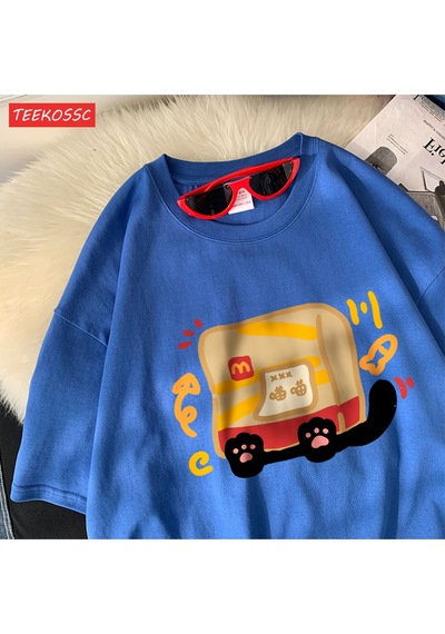 Noıssey Urban Pop Graphic Kadın Tişört Koleksiyonukod 5263 Saks
