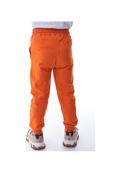 Unisex Çocuk %100 Pamuk Günlük Jogger Eşofman Altı 12 Ay 5 Yaş Turuncu