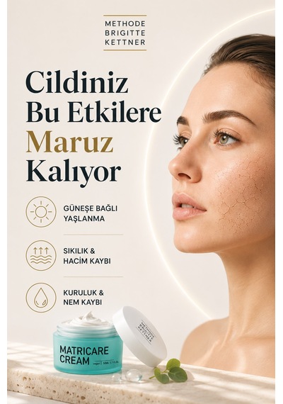 Methode Brigitte Kettner Matricare Cream 50 Ml Sıkılaştırıcı & Onarıcı Yüz Kremi