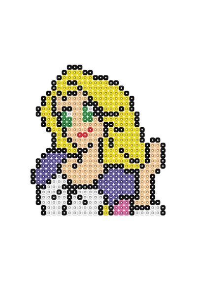 3in1 Princess Pixel Pixel Boncuk Aktivite Ve Oyuncak Seti
