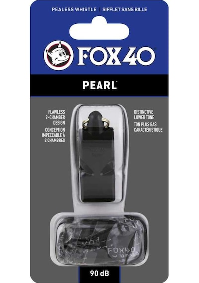 Fox 40 Pearl Düdük + İpi Siyah 9703-0008