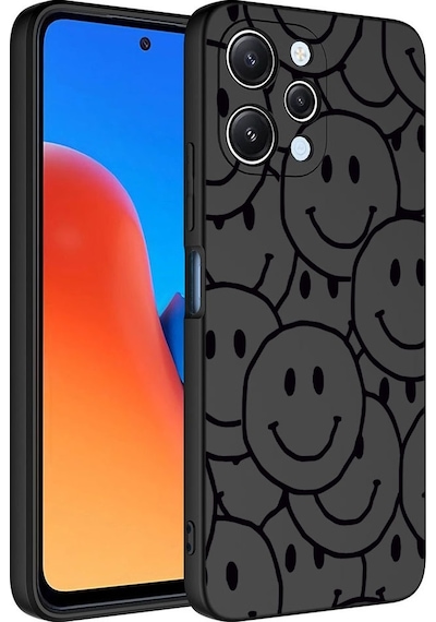 Tecno Spark 10c İle Uyumlu Premier Kalite Özel Üretim Baskılı Silikon Telefon Kılıfı Bc 8 Siyah