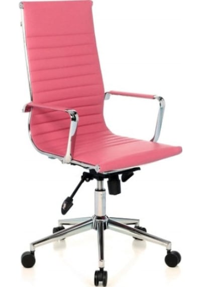 Aykanoffice Aykan Ofis Riva Pembe Yönetici Koltuğu