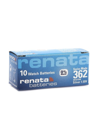 Renata 362 Sr721sw 1.55v Alkalin Saat Pili 10 Adet Evimdeyokyok
