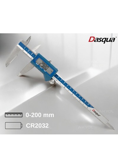 Dasqua 1804-1070 Ekonomik Dijital Kumpas 0-200 Mm