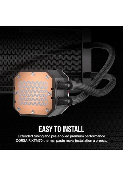 Corsair İcue H100i Elite Capellix Xt Cw-9060072-ww 240 Mm İşlemci Sıvı Soğutucu - Teşhir