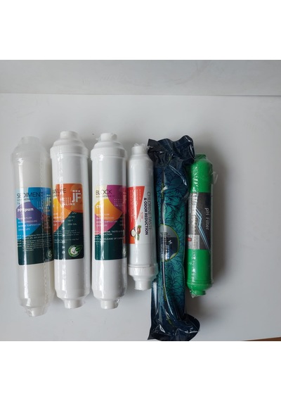 Inline 6 Aşamalı (Alkaline) Filtre Seti