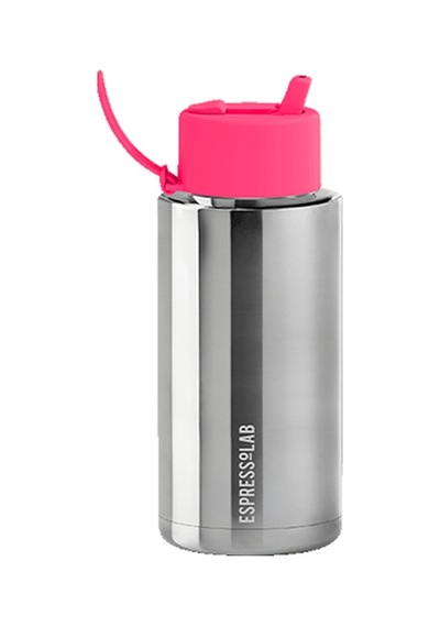 Frank Green Neon Pembe Pipetli Çelik Termos 1L No:121