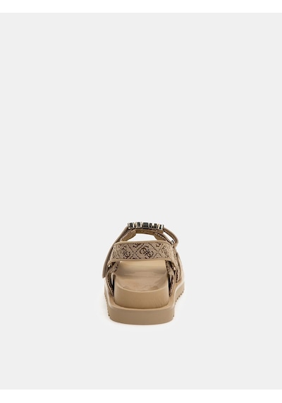 Guess Fabelis Kadın Sandalet Fl6fb2fal03 Kahve