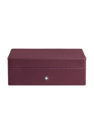 Montblanc Cassis Deri Kalem Koleksiyon Kutusu 134680 Bordo