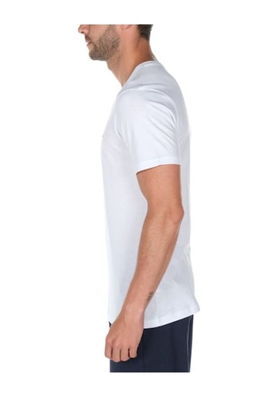 Columbia Brushed V Neck Erkek V Yaka Beyaz Tişört CS0288-100 Beyaz