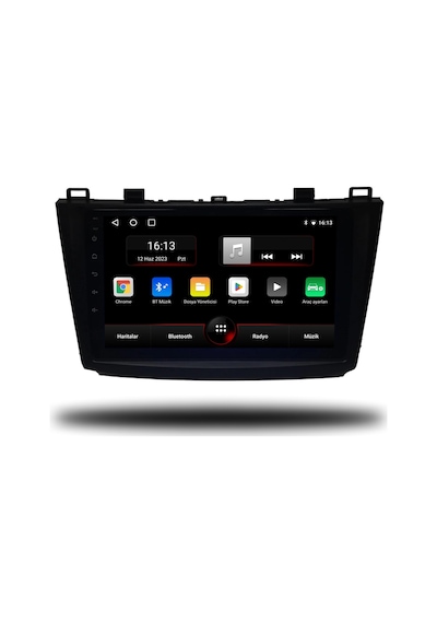 Navmina Mazda 3 Android Carplay Multimedya 2010-2013 6gb Ram + 128gb Hafıza + 8 Çekirdek
