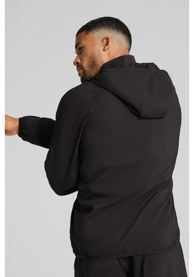 Puma M Tad Tech Woven Full Zip Siyah Erkek Fermuarlı Sweatshirt Çok Renkli