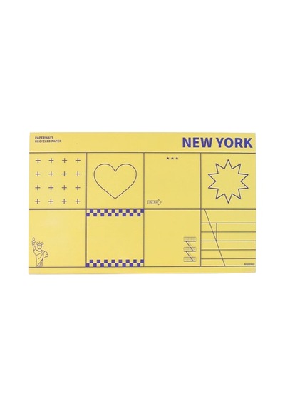 Pansy Daisy Paperways City Deskpad Masaüstü Planlayıcı - New York Sarı