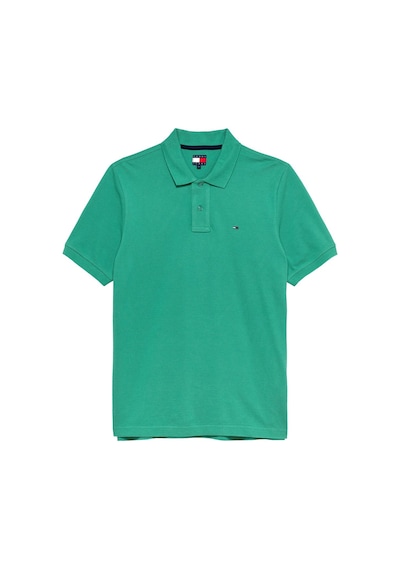 Tjm Reg Ess Polo Ext Erkek Yeşil T-shirt - Dm0dm22711
